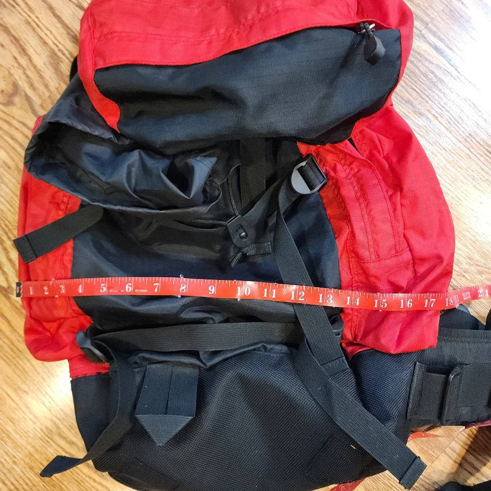 Vintage Red and Black Marlboro Gear Collectible Backpack